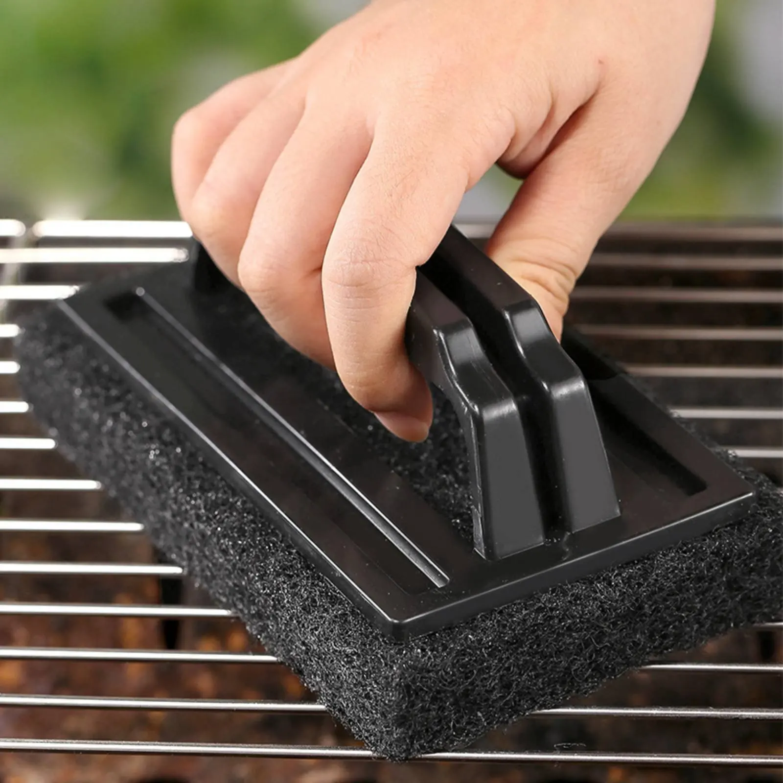Cepillo para barbacoa con cerdas rígidas y alambre resistente - imagen 3