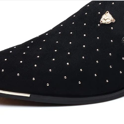 Mocasines de ante para hombre, elegantes y cómodos
