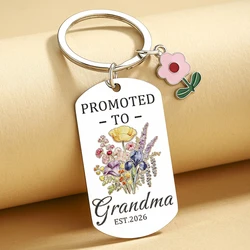 Llavero para Abuelos con detalle de gato y perro, regalo original