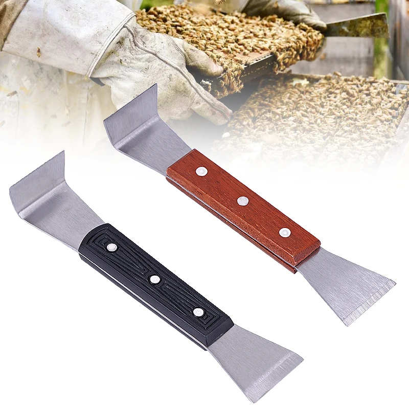Detalle del filo del cuchillo raspador