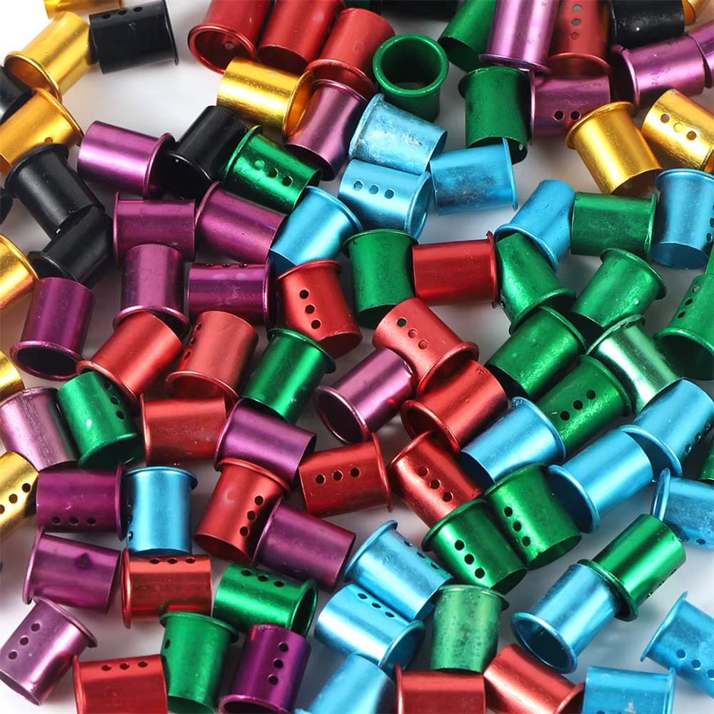 Anillas de identificación para paloma de aluminio duraderas y coloridas - imagen 5