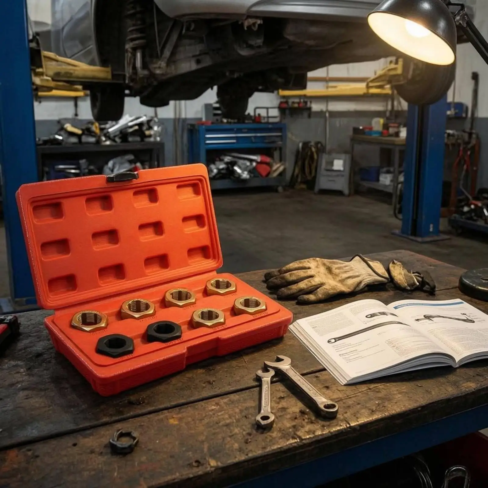 Kit Reparación Roscas con Dados Hexagonales – Herramientas Auto - imagen 2
