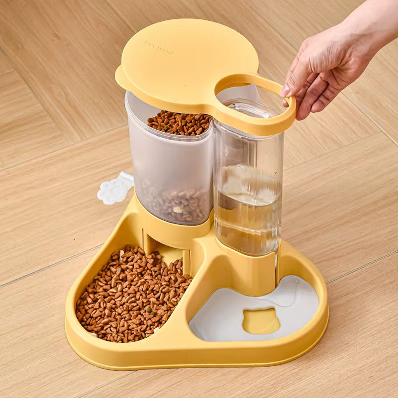 Comedero y bebedero automático doble para perros y gatos - imagen 5