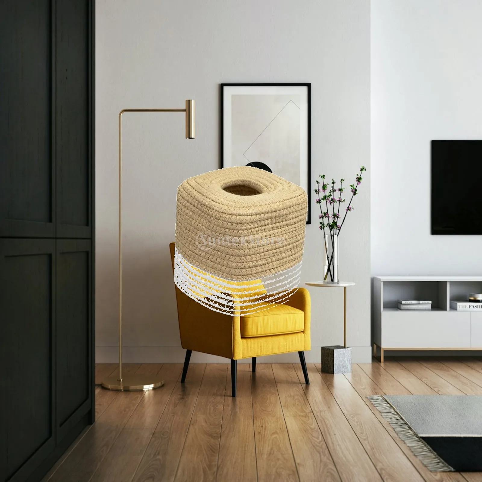 Porta Servilletas Bohemio de Cuerda – Accesorio Decorativo - imagen 5