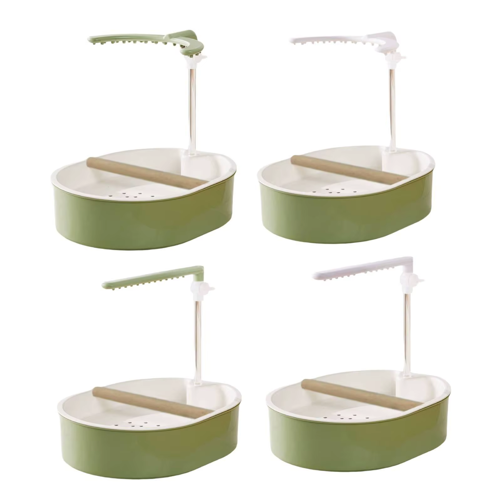 Ducha automática para loros con flujo de agua ajustable - imagen 4