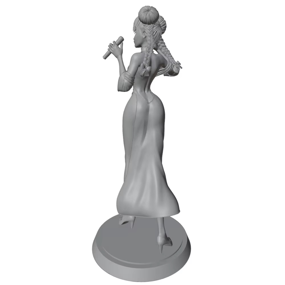 Figura de resina femenina para montar y pintar DIY