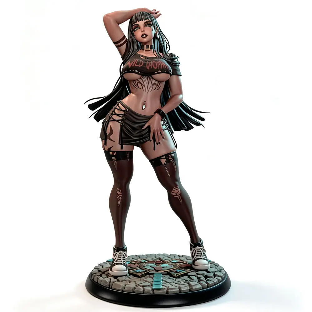 Figura de resina 1/24 para pintar – Kit de modelismo sin montar