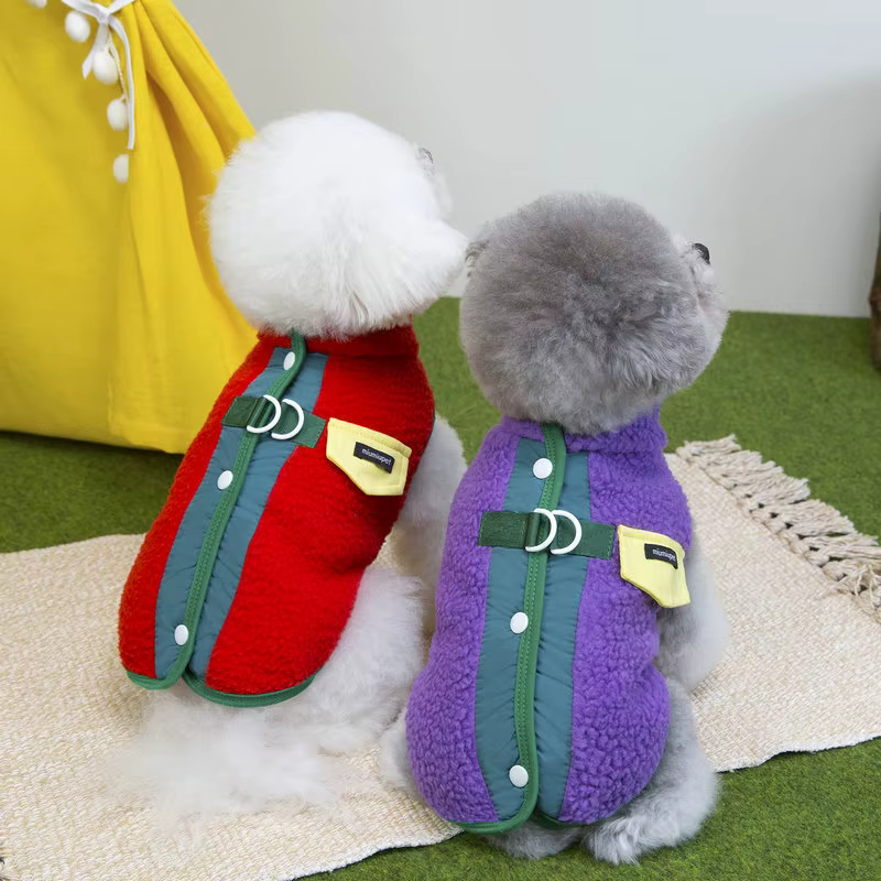 Chaleco polar cálido para perros pequeños y cachorros - imagen 4