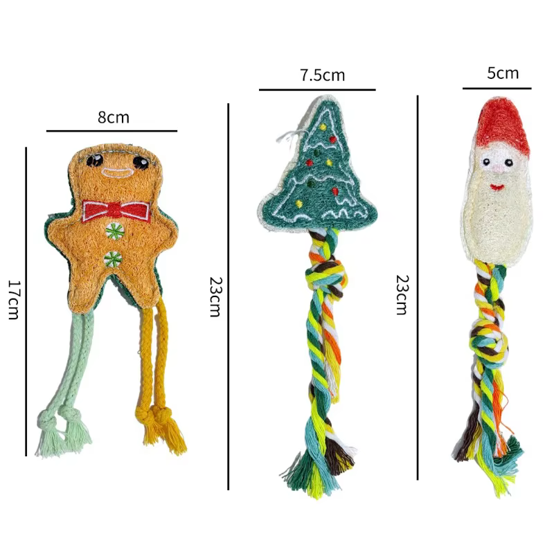 Juguete lufa masticable para gatos y perros pequeños – Ideal para limpieza dental - imagen 5