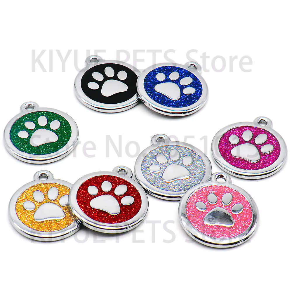 Chapa identificativa para perro personalizada – Metal grabado - imagen 4