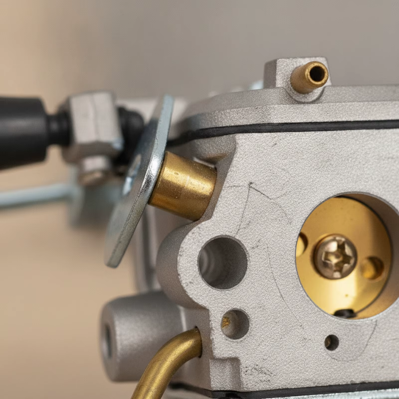 Carburador de repuesto para motosierra - Pieza metálica compacta - imagen 3