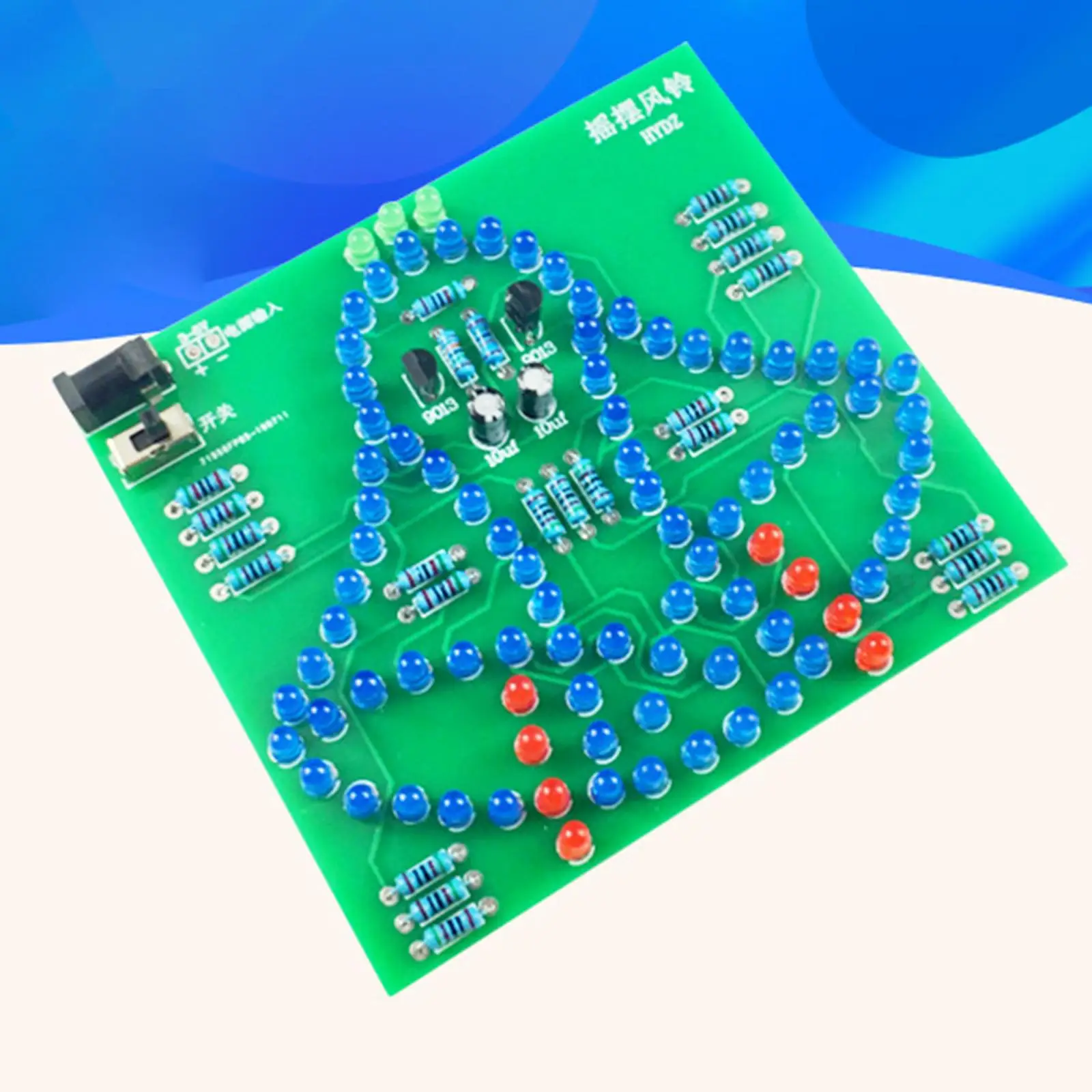 Kit de campanilla electrónica DIY ensamblaje de componentes
