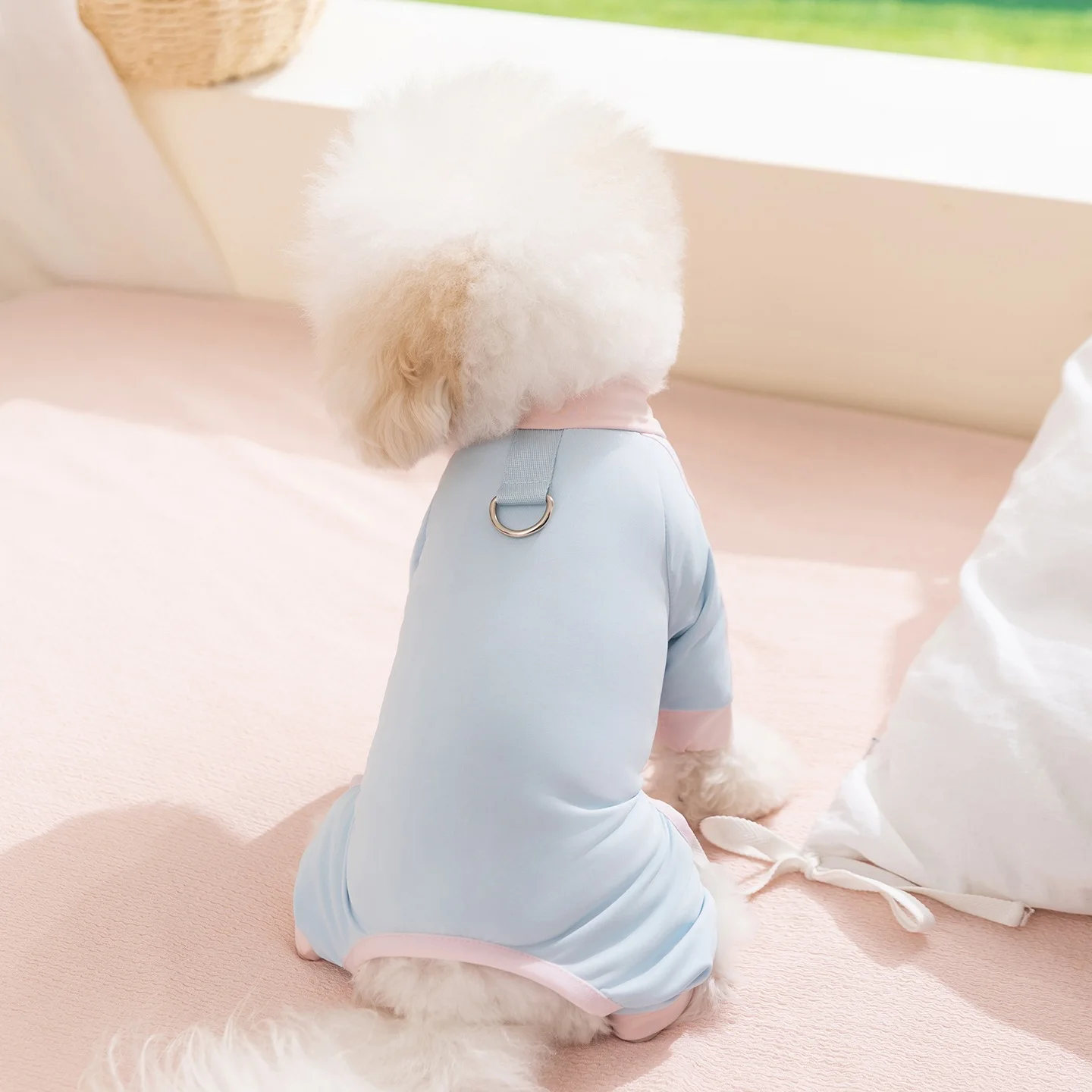 Ropa fresca y transpirable para perros: mono con protección solar - imagen 5