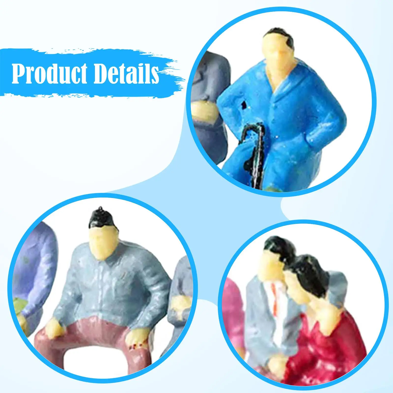 Figuras pintadas a mano para dioramas y mesas de arena - imagen 3