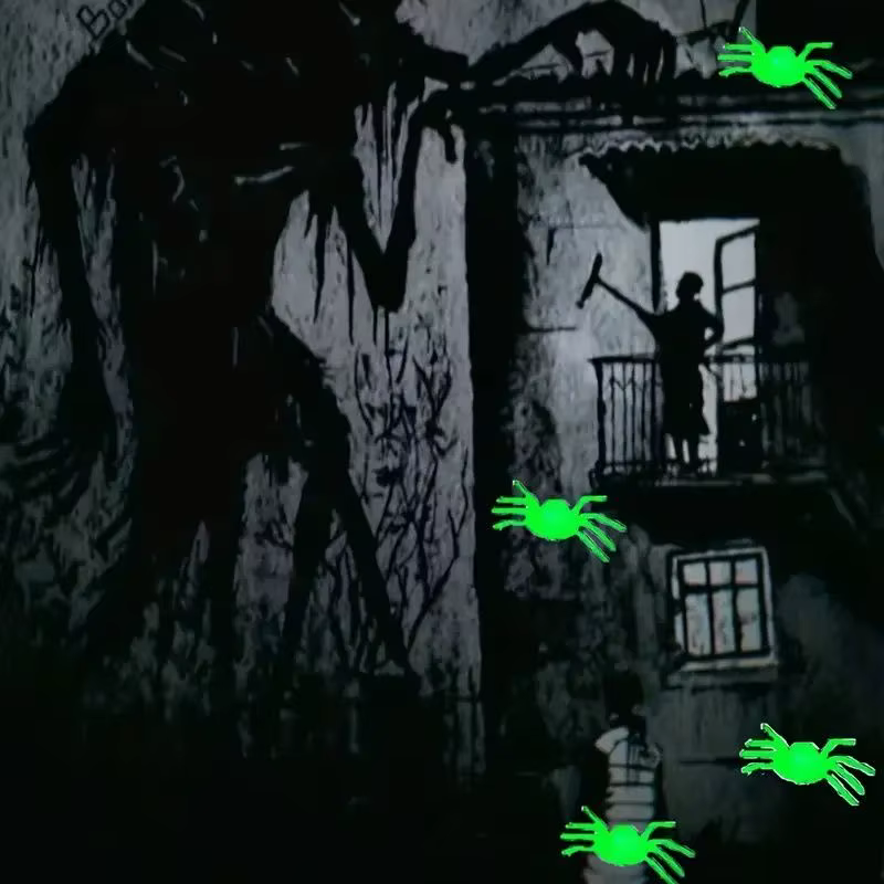 Araña Luminosa para Gatos – Juguete Interactivo de Halloween - imagen 2