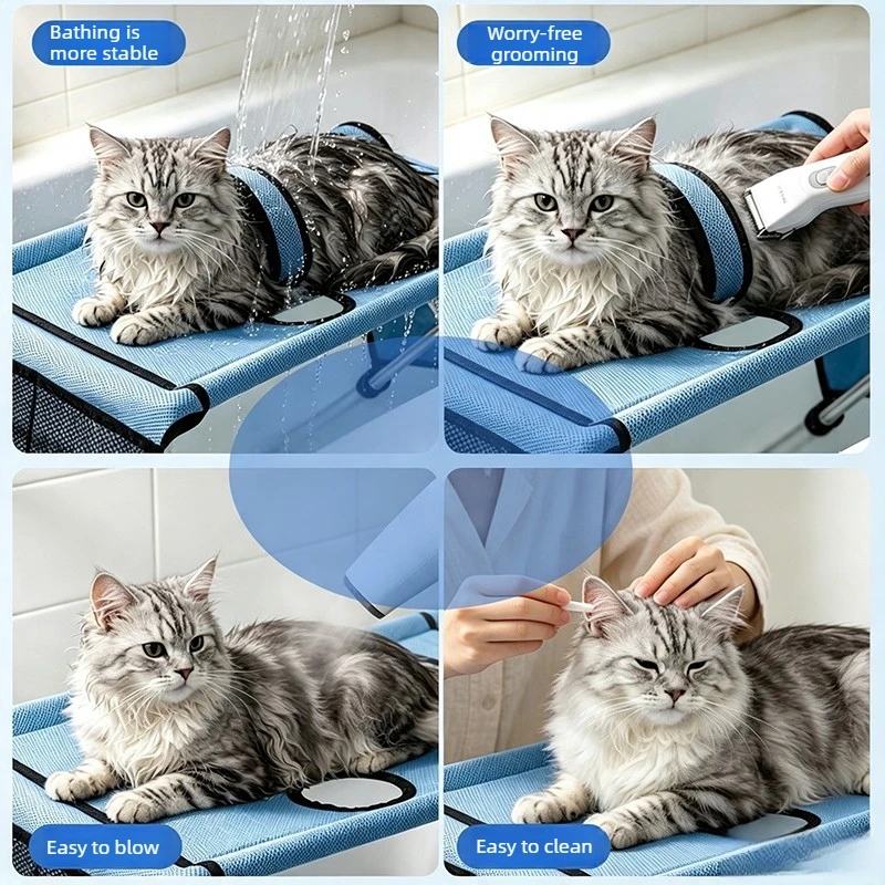 Hamaca de aseo plegable para perros y gatos - imagen 4
