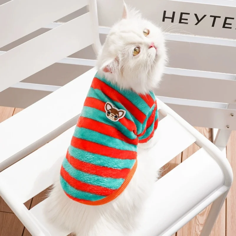 Sudadera cálida para perros y gatos con estampado divertido - imagen 2