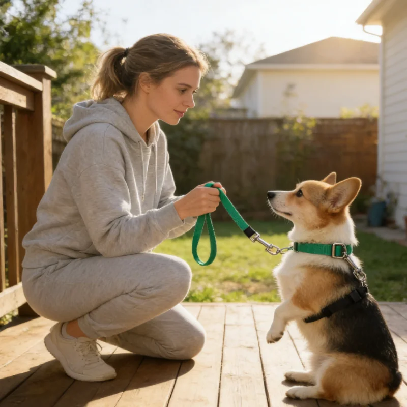 Correa de nailon para perros y gatos