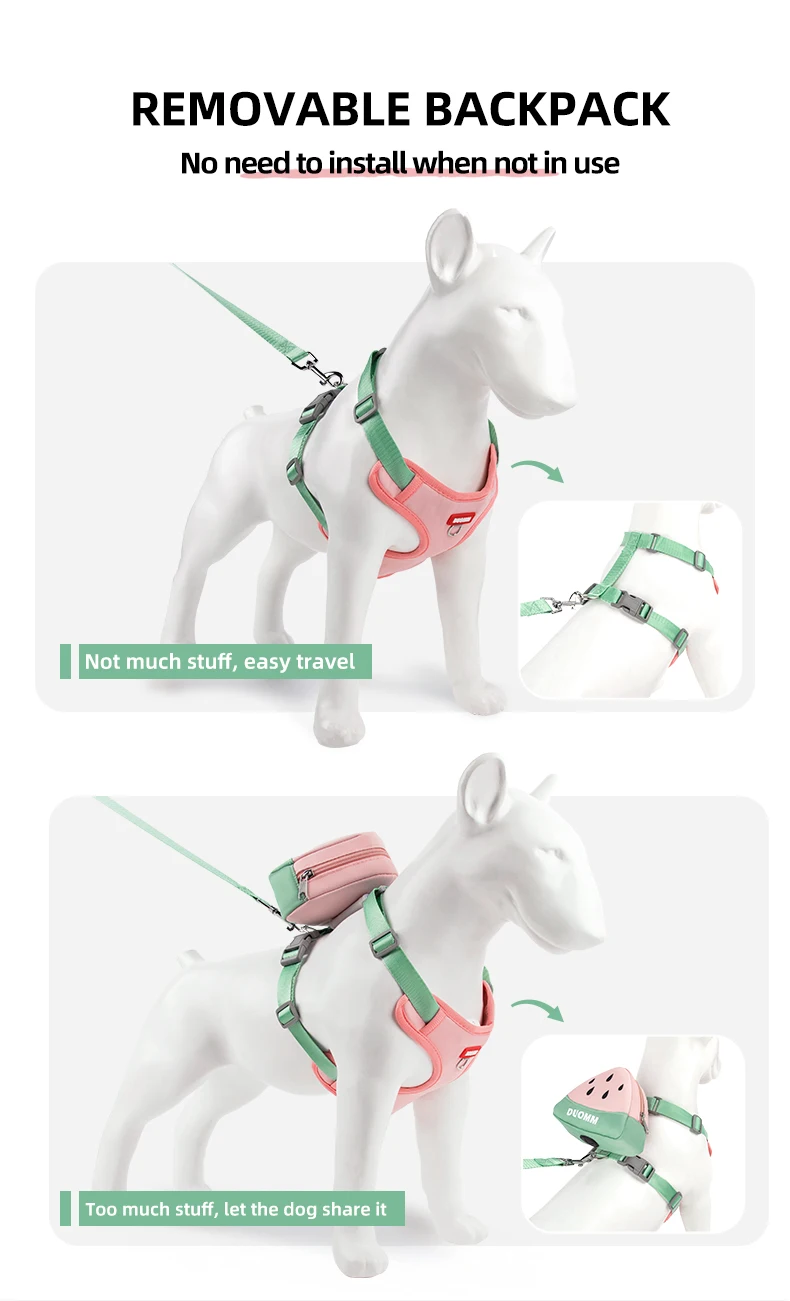 Copa de arnés pectoral para perros y gatos