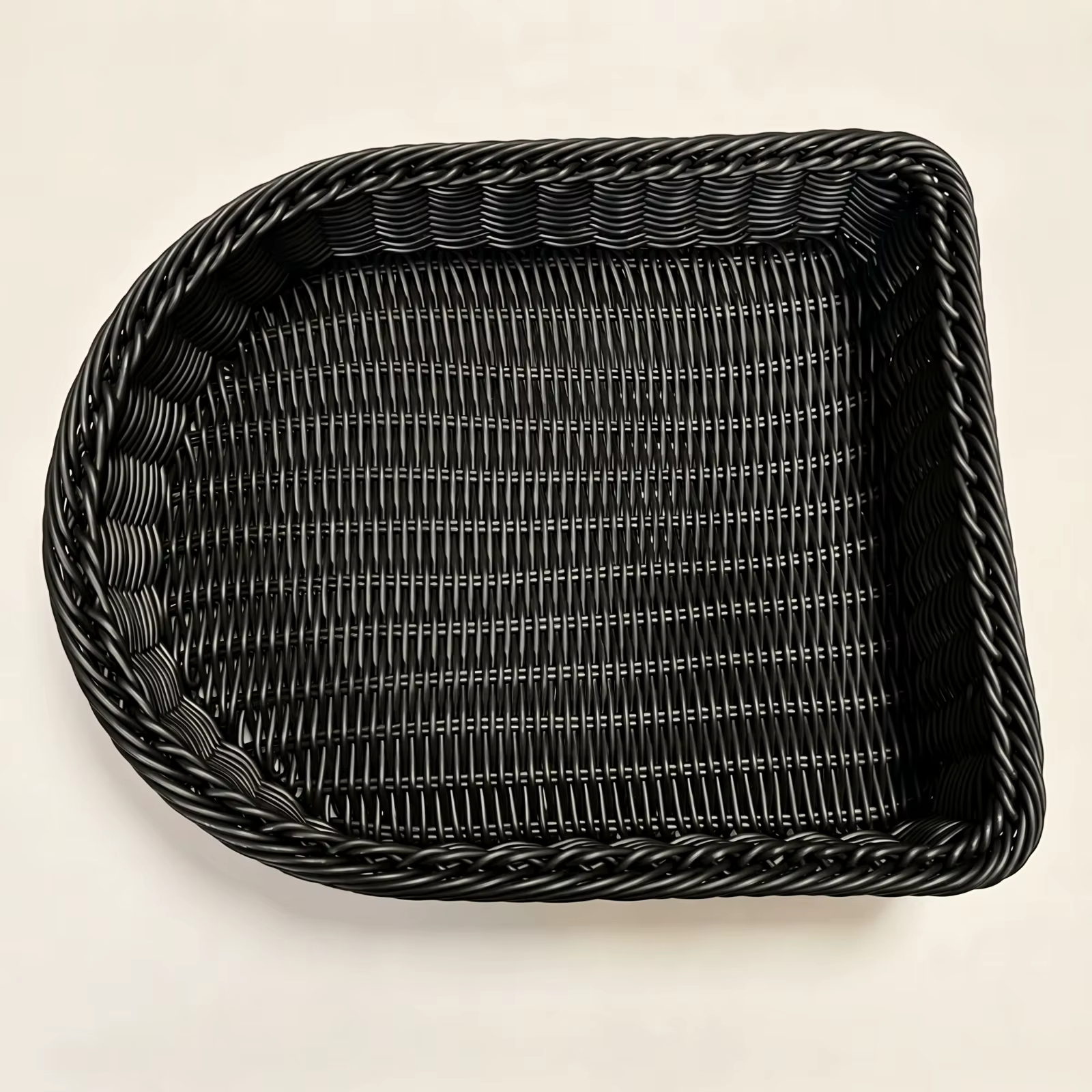Cesta para perros y gatos tejida a mano con borde reforzado - imagen 5