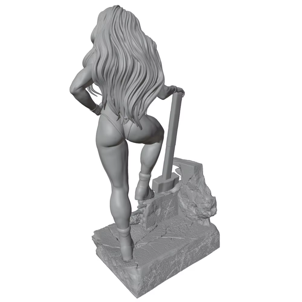 Figura de resina 1/24 – Modelo sin pintar de personaje de película 75mm DIY - imagen 2