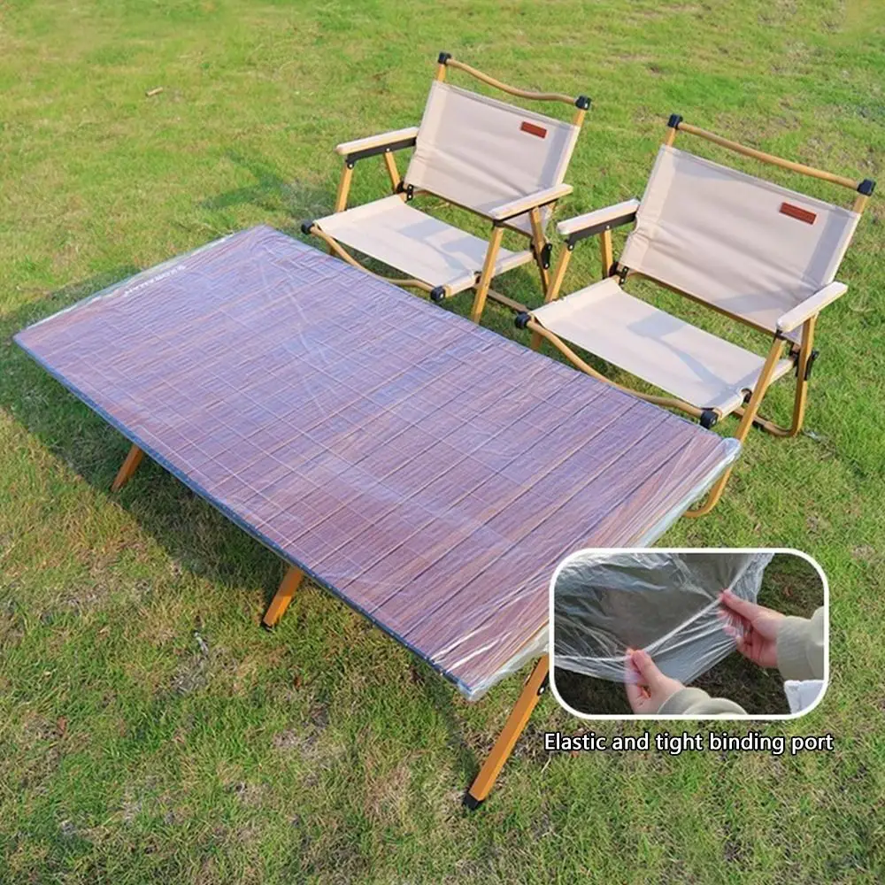 Mantel desechable impermeable con borde elástico para mesa - imagen 3
