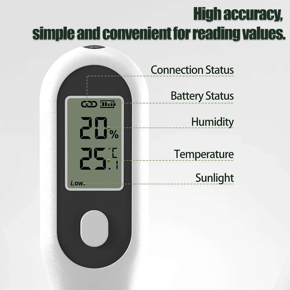 Sensor en jardín exterior