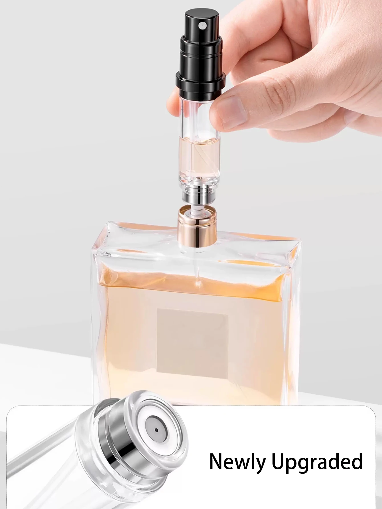 Atomizador perfume recargable portátil a prueba de fugas unisex - imagen 4