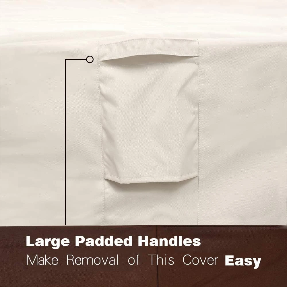 Funda impermeable para sofá individual de jardín, resistente al sol y al viento - imagen 5