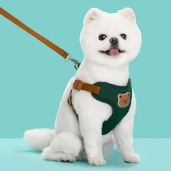 Arnés ajustable con correa para perro y gato – Chaleco de osito