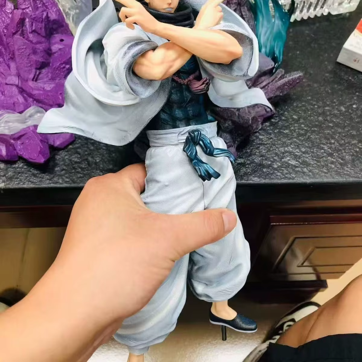 Gojo Satoru de Jujutsu Kaisen – Figura de acción de PVC coleccionable - imagen 4