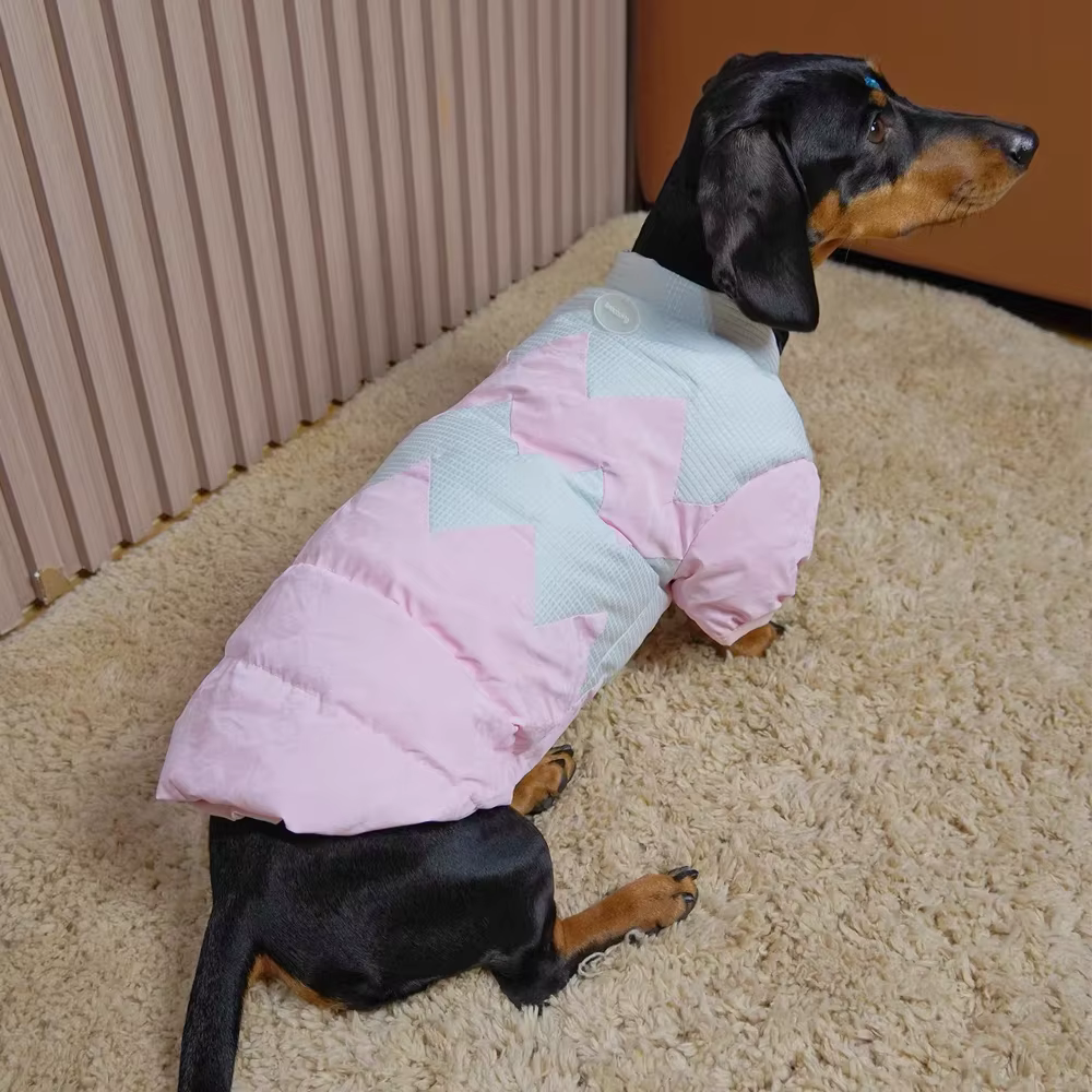 Chaqueta impermeable cálida para perros salchicha (wiener) - imagen 5