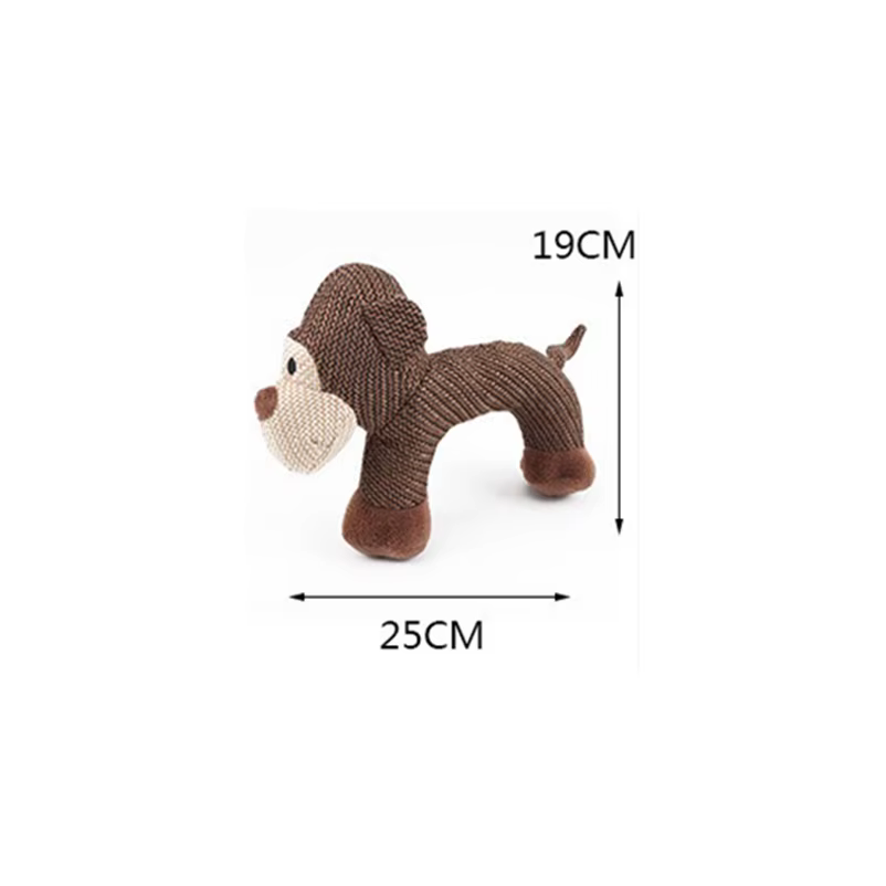 Juguete para masticar con sonido y forma animal para perros - imagen 3