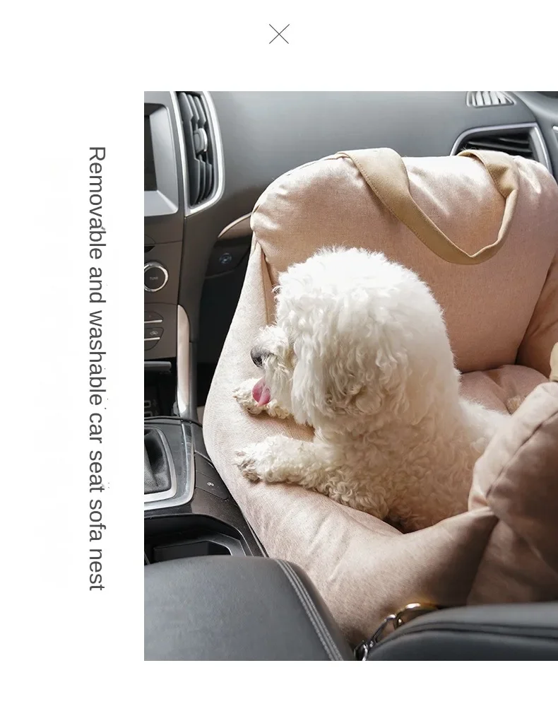 Funda protectora en el asiento trasero del coche