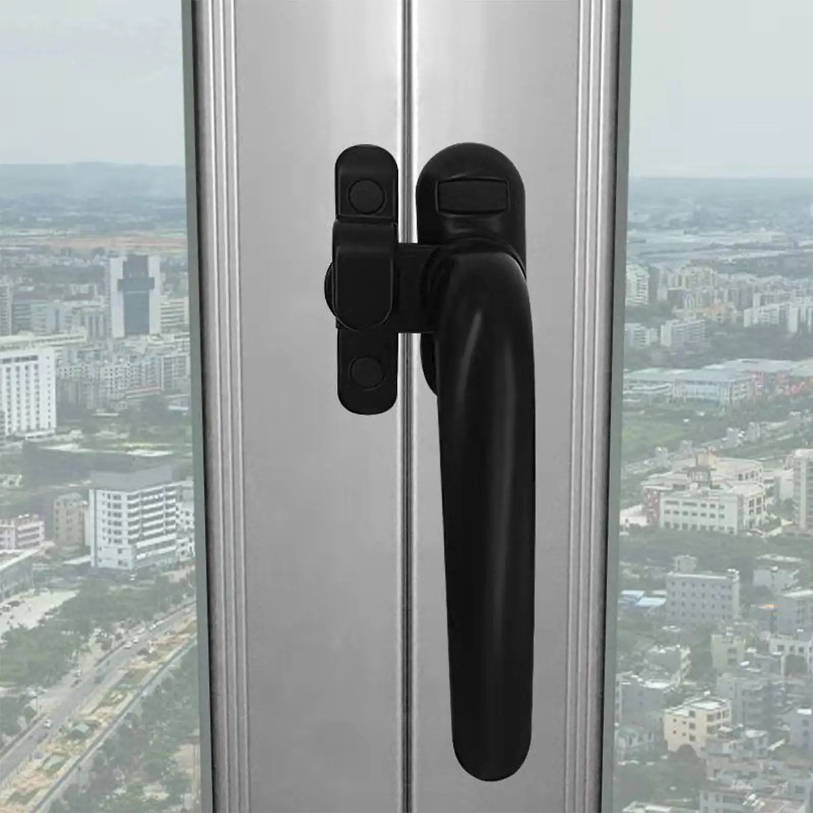 Manilla con cerradura para ventana abatible de aluminio - imagen 2