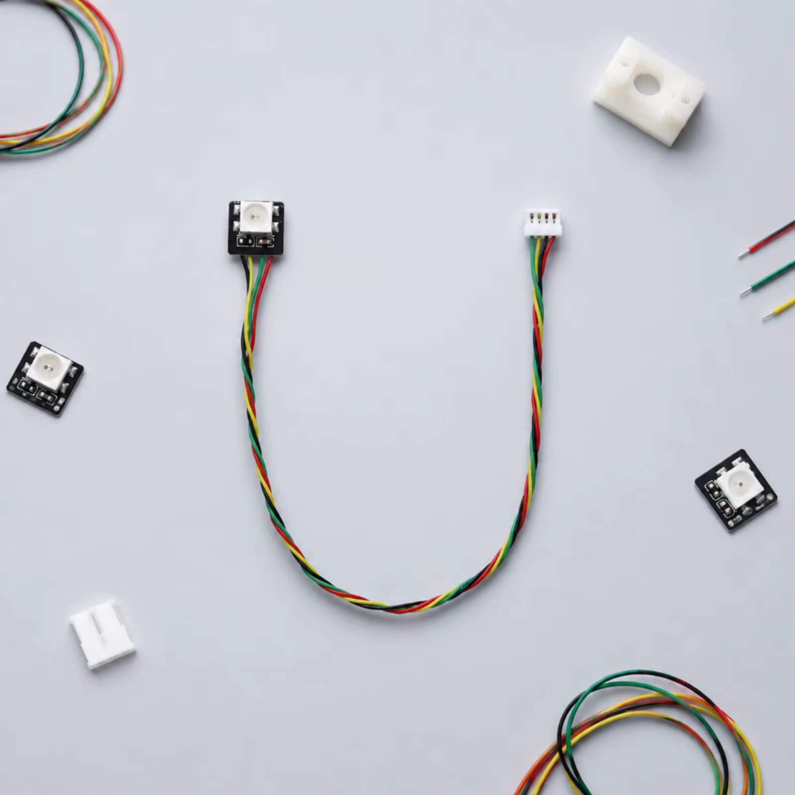 Placa LED miniatura con cable para collares de perros y gatos - imagen 3