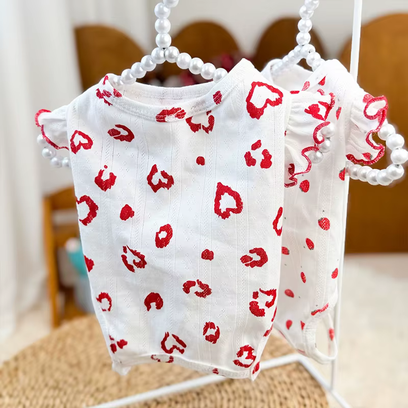 Sudadera transpirable para perros y gatos con estampado de verano - imagen 3