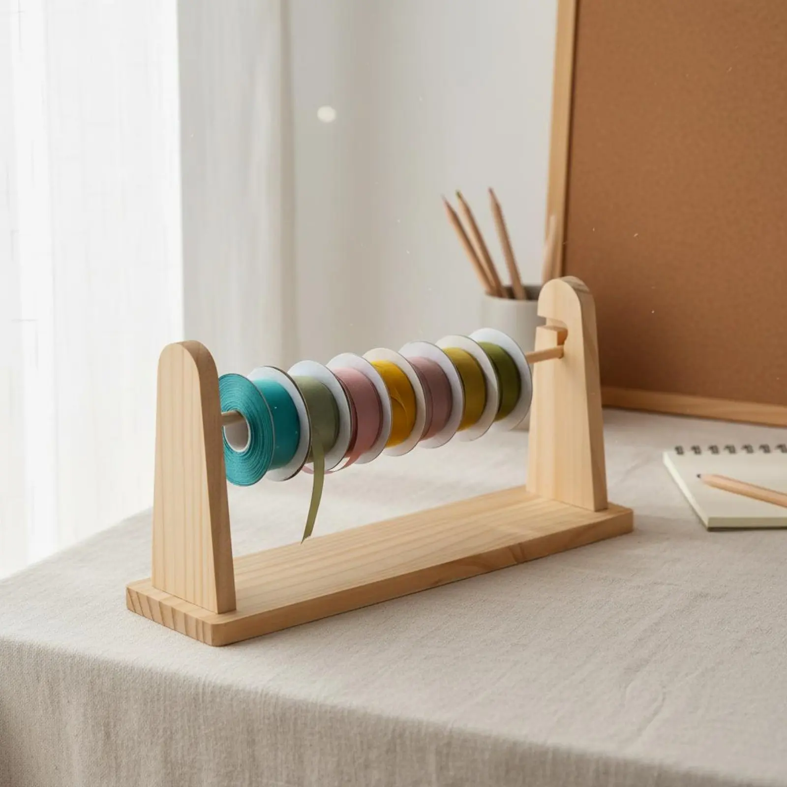 Organizador de hilos de madera para gatos y perros, estante multi-niveles - imagen 3