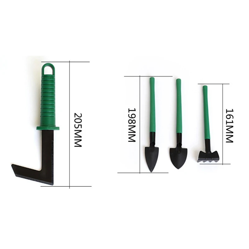 Herramientas de jardín organizadas