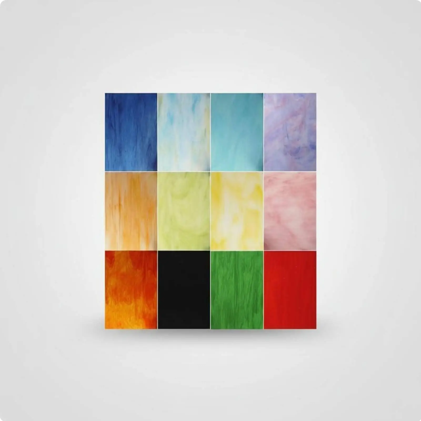 Láminas de Vidrio Multicolor – Juego Decorativo para Manualidades y Diseño - imagen 4