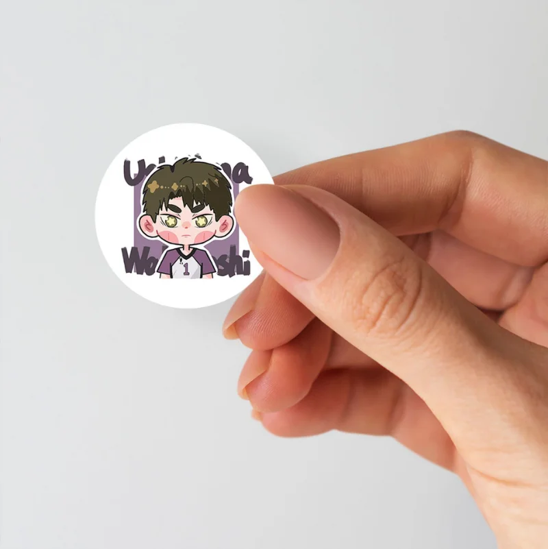 Pegatinas Haikyuu para gatos y perros: personajes de recompensa