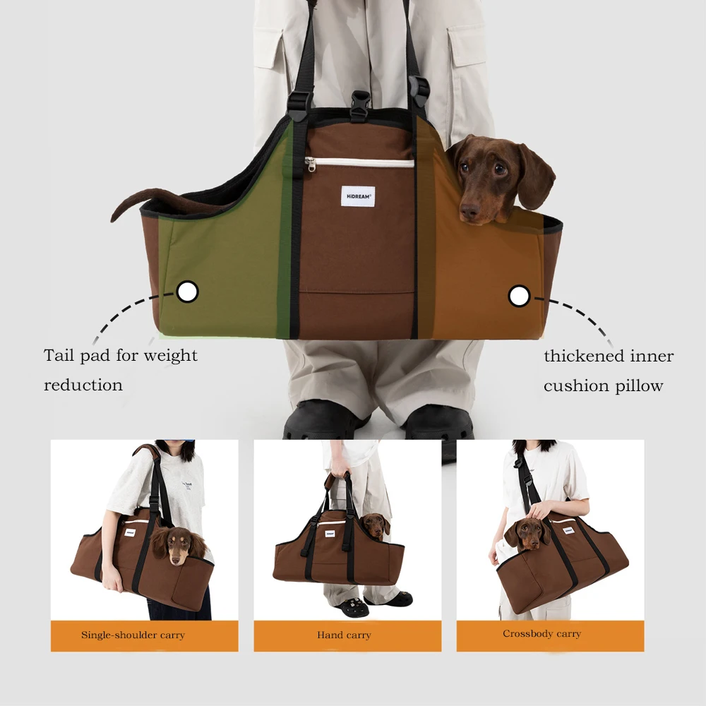 Mochila transpirable para Dachshund: anti-escape en viajes y paseos - imagen 2