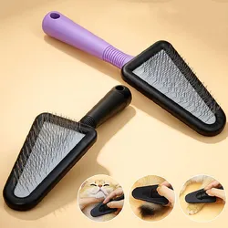 Cepillo triangular para perros y gatos – Cepillo facial y masaje para mascotas