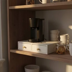 Mueble organizador para gato y perro: soporte con cajones en el hogar