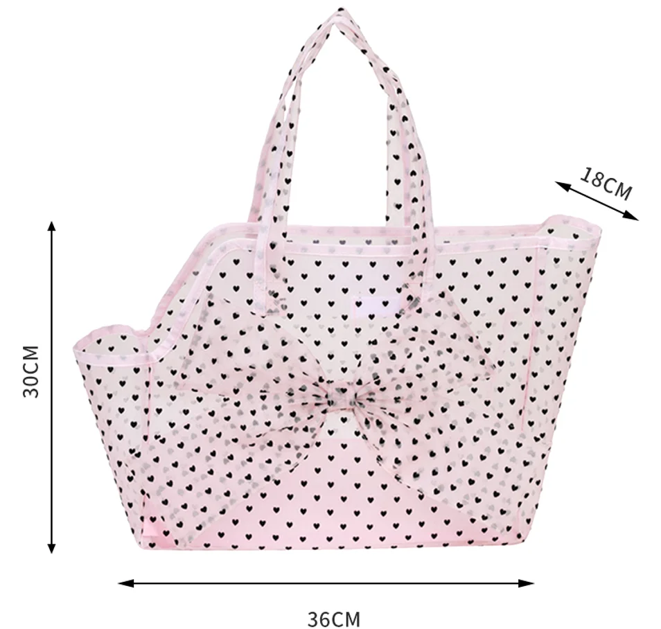 Kit Bolsa de Malla y Collar Floral 2 en 1 para Gatos y Perros Pequeños - imagen 5