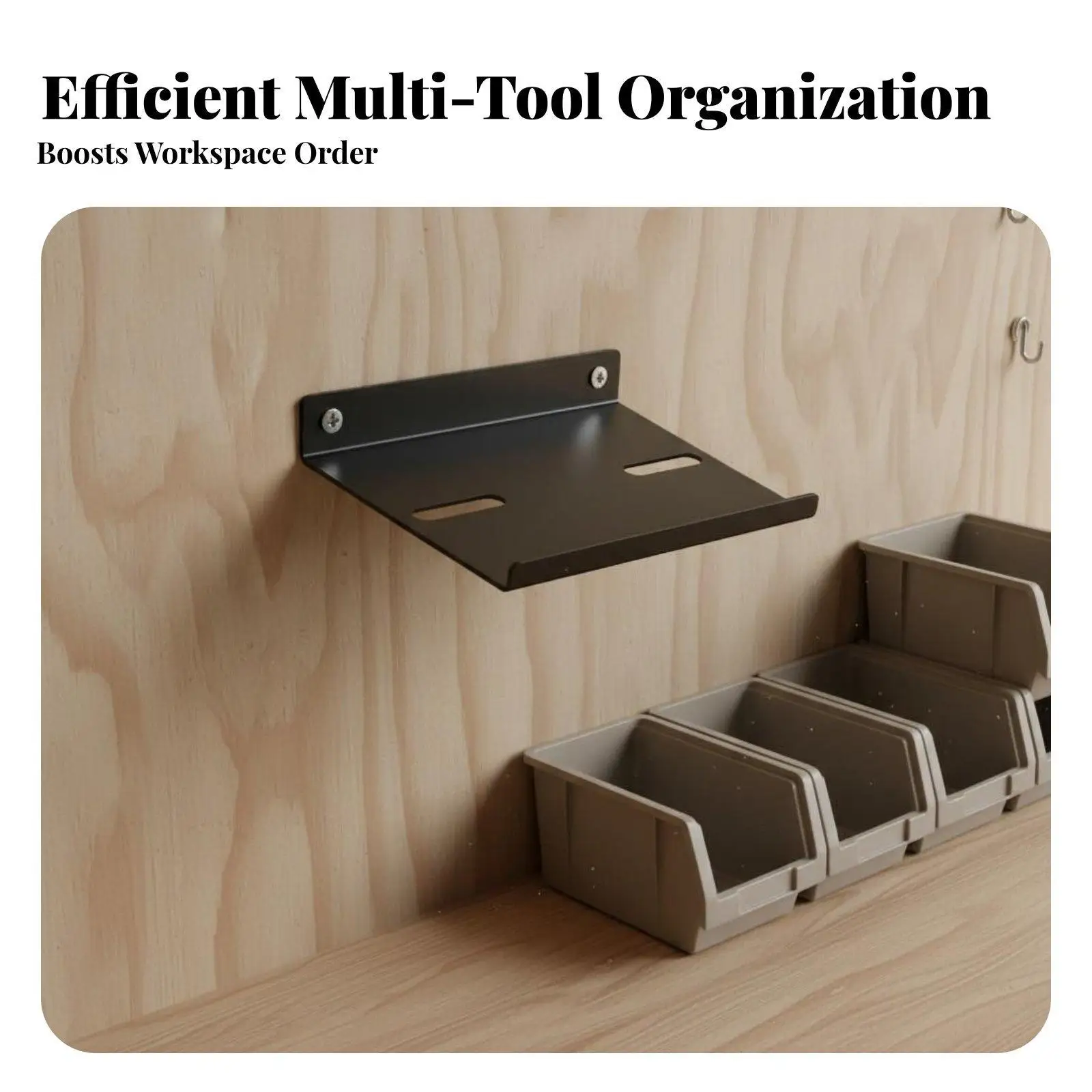 Organizador de Herramientas para Pared – Soporte Ajustable - imagen 3