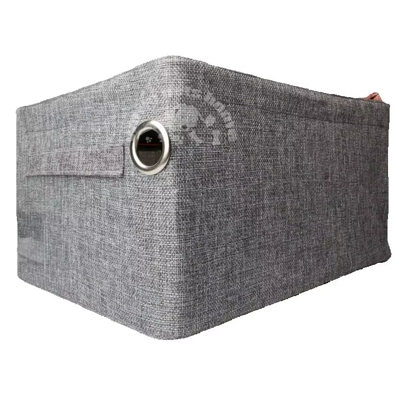 Jaula plegable para gatos y perros – Caja veterinaria de lino 60×42 cm - imagen 3