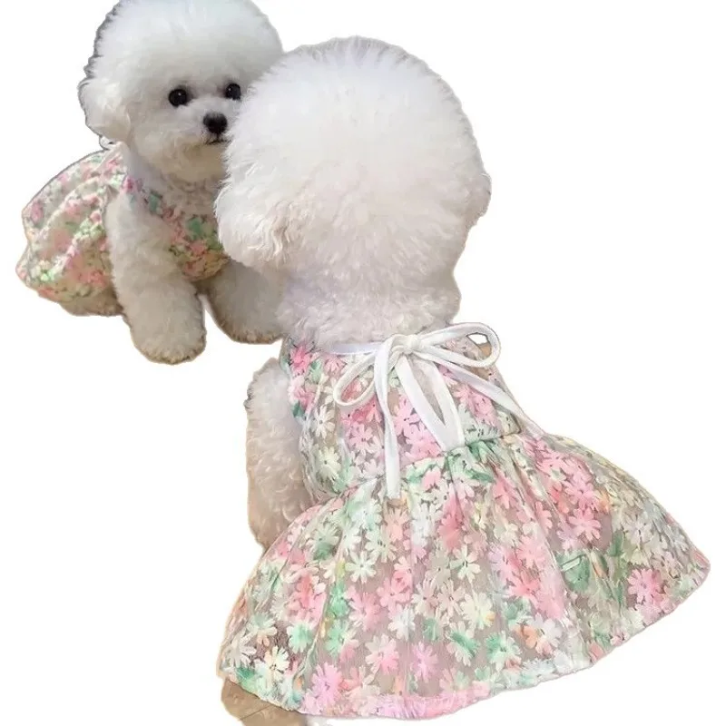 Vestido camisero verano transpirable para Pomerania y Yorkshire - imagen 4