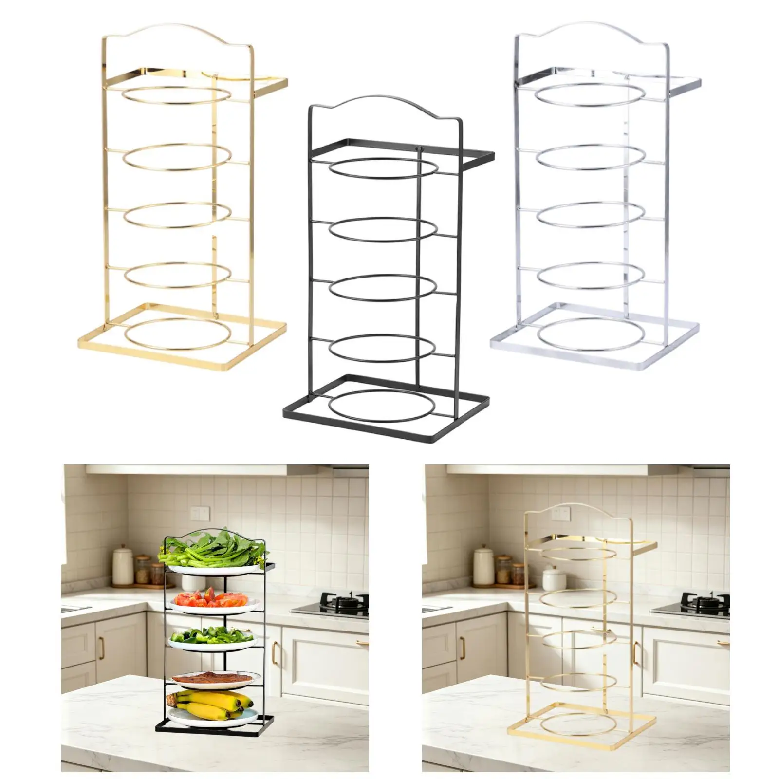 Estante organizador para pienso y accesorios de gatos y perros - imagen 3