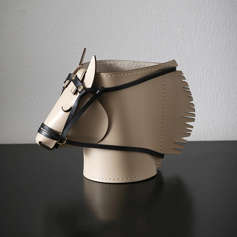Caja Almacenamiento Decorativa Caballo – Organizador Maquillaje Escritorio - imagen 3